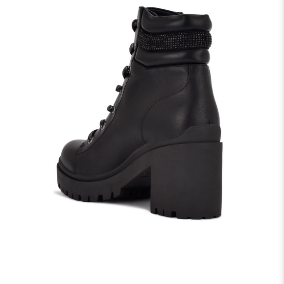 Nine West Combat Booties - Picture 4 of 5